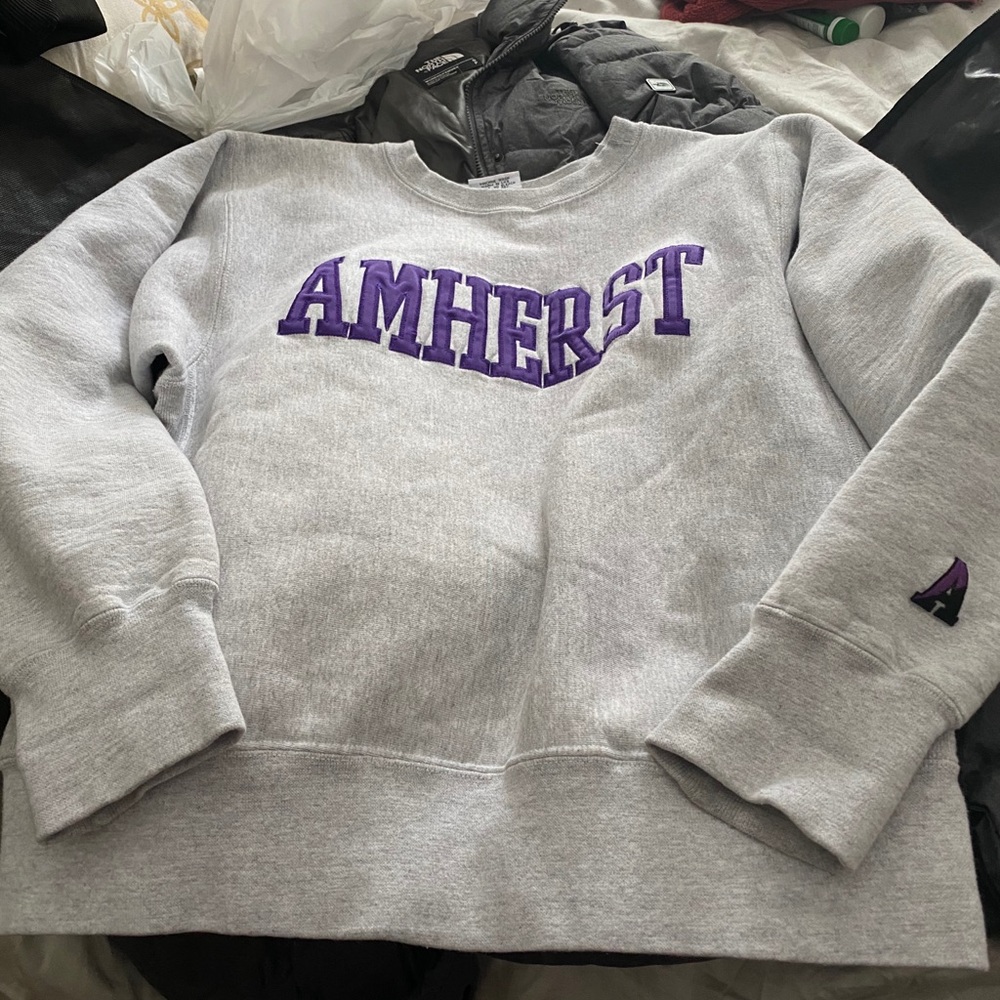 Amherst College Reverse Weave sweatshirt Small